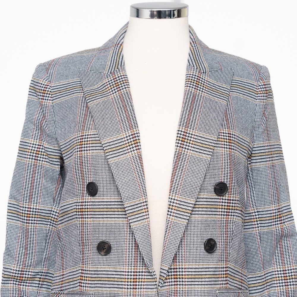 Veronica Beard. Miller Plaid Dickey Jacket. - Picture 10 of 16